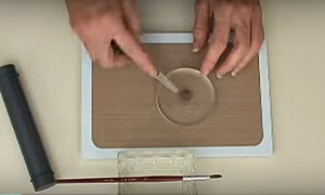 Picture: Het maken van Bronzclay pasta