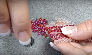 Picture: Peyote bracelet Deel1