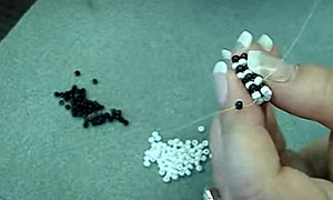 Picture: Peyote tube bead