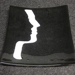 Picture: Sgraffito glasfusing