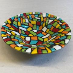 Picture: Glasfusing - Mozaiek schaal