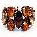 Ring swarovski/steentjes