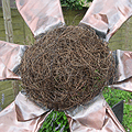 Zonnebloem in lood