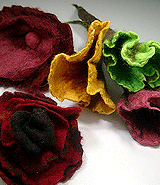 Gevilte bloemen Gevilte bloemen