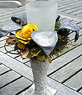 Windlichtje in beton Windlichtje in beton