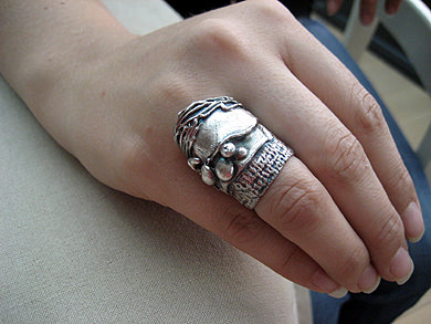 Ethnic, Rings, silver clay, Art Clay Silver Ethnic, Rings, silver clay, Art Clay Silver