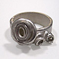Ring in zilver [werk cursist]