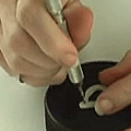 Oorringen maken in metal clay II