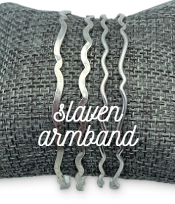 Workshop foto Zilveren slavenarmband