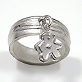 Ring in zilver