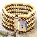 Peyote stitch bracelet