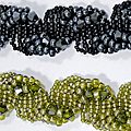 Armband in Peyotte techniek