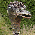 Struisvogel in Powertex