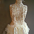 Ballerina in Powertex ivoor