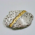 Zilver/goud hanger