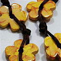 Ketting met keramiek parels