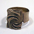 Ring in BronzClay