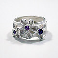 Ring in zilver [werk cursist]