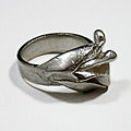 Ring in zilver [werk cursist]