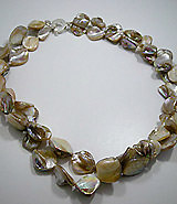 Ketting met Nacr� parels