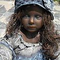 Kindje in Powertex