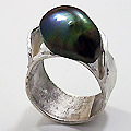 Zilveren ring [werk cursist]