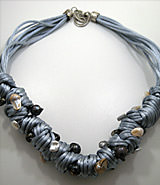 Zoetwaterparel ketting Zoetwaterparel ketting