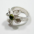 Ring in zilver [werk cursist]
