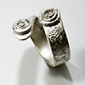 Ring in zilver [werk cursist]