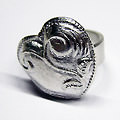 Ring in zilver [werk cursist]