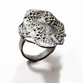 Ring in zilver [werk cursist]