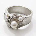 Ring in zilver [werk cursist]