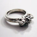 Ring in zilver [werk cursist]