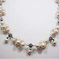 Zoetwaterparel ketting