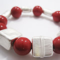 Armband in zilver