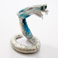 Cobra in zilver [werk cursist]
