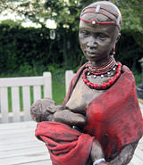 Masai familie