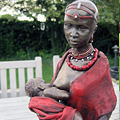 Masai familie