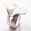 Zilveren ring [werk cursist]