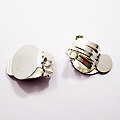 Oorclips zilver