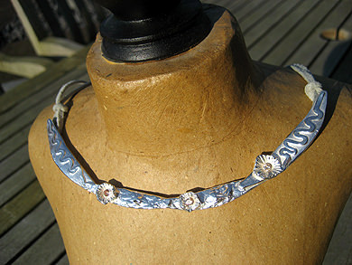 Necklaces, silver clay, Art Clay Silver