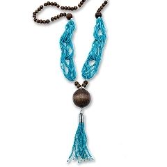 Halsketting rocailles schakels