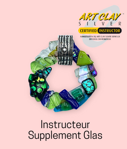 Art Clay Instructeur opleiding - Supplement glas