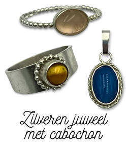 Ring met cabochon