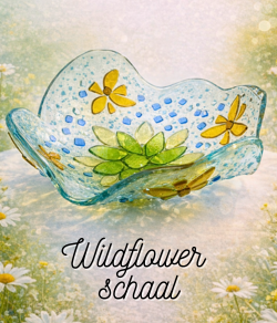 Wildflower schaal