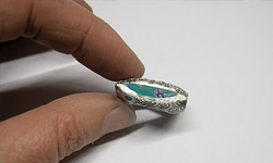 Picture: Zilverklei en polymeer