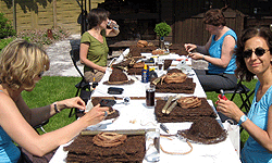 Picture: Mand en hoedje