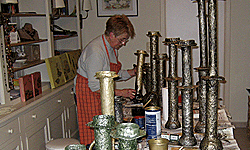 Picture: Statige kandelaars papier-maché