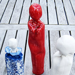 Picture: Beeldjes in papier porselein