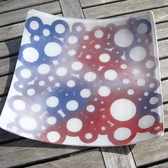 Picture: Glasfusen - sgraffito